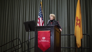 School of Public Administration hosts NM Governor