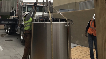 UNM's Museum of Southwestern Biology adds two new cryotanks doubling liquid-nitrogen storage capabilities