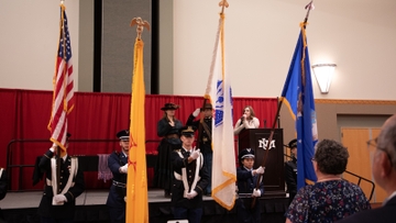 Student Veterans recognized at VMRC Graduation