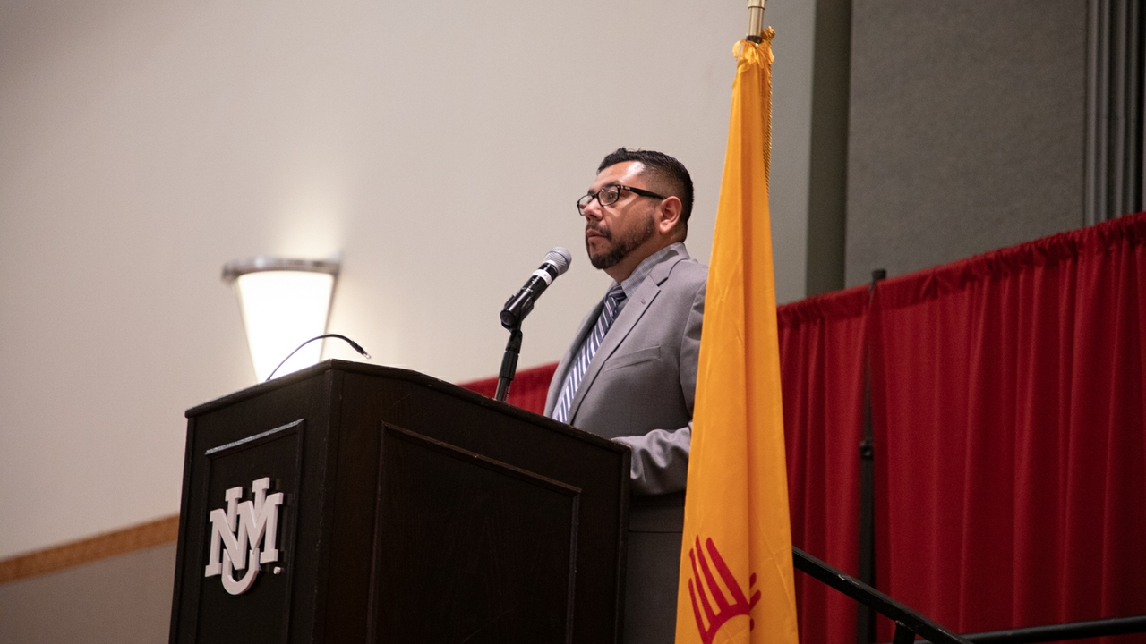 Keynote speaker Patrick Lopez