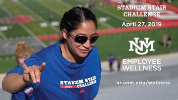UNM’s Employee Wellness hosts Stadium Stair Challenge