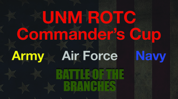 UNM ROTC Units bring back Commander's Cup