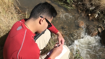 UNM student researcher studies hydrogeologic influences of Valles Geothermal System 