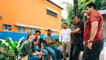 'On the Road with the Migrant Caravan' topic of talk 