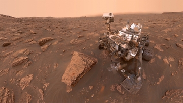 Boron on Mars and the building blocks of life