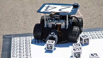 Swarmathon covers Smith Plaza with robots