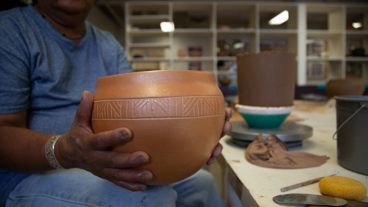 Micaceous clay