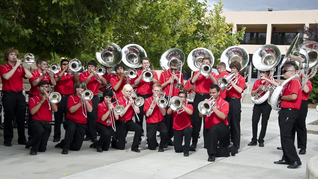 The UNM Marching Band