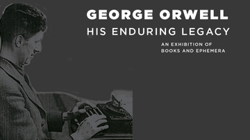 George Orwell exhibition opening at Zimmerman Library