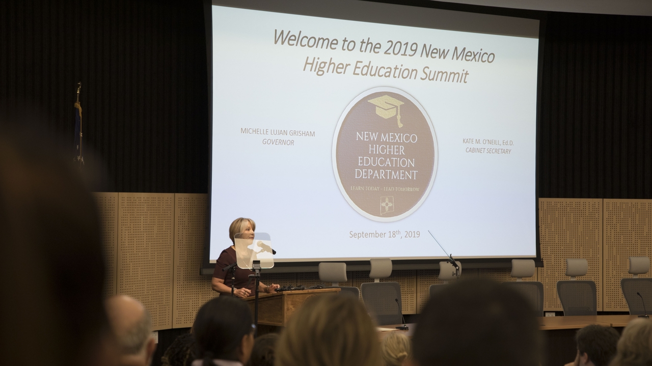 Governor Lujan Grisham gave the keynote