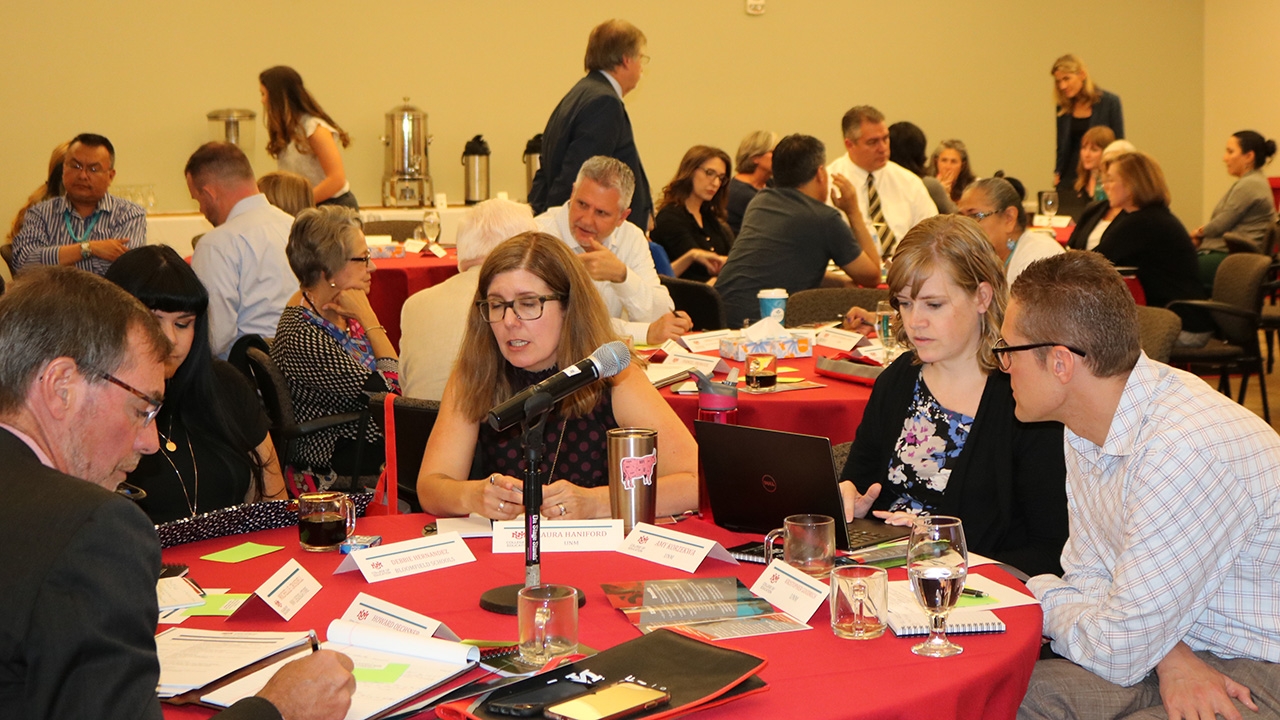 Participants discuss 