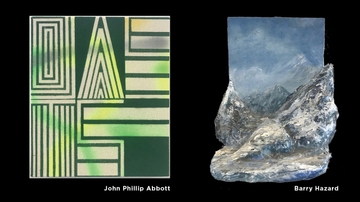 Art exhibit explores text and relief