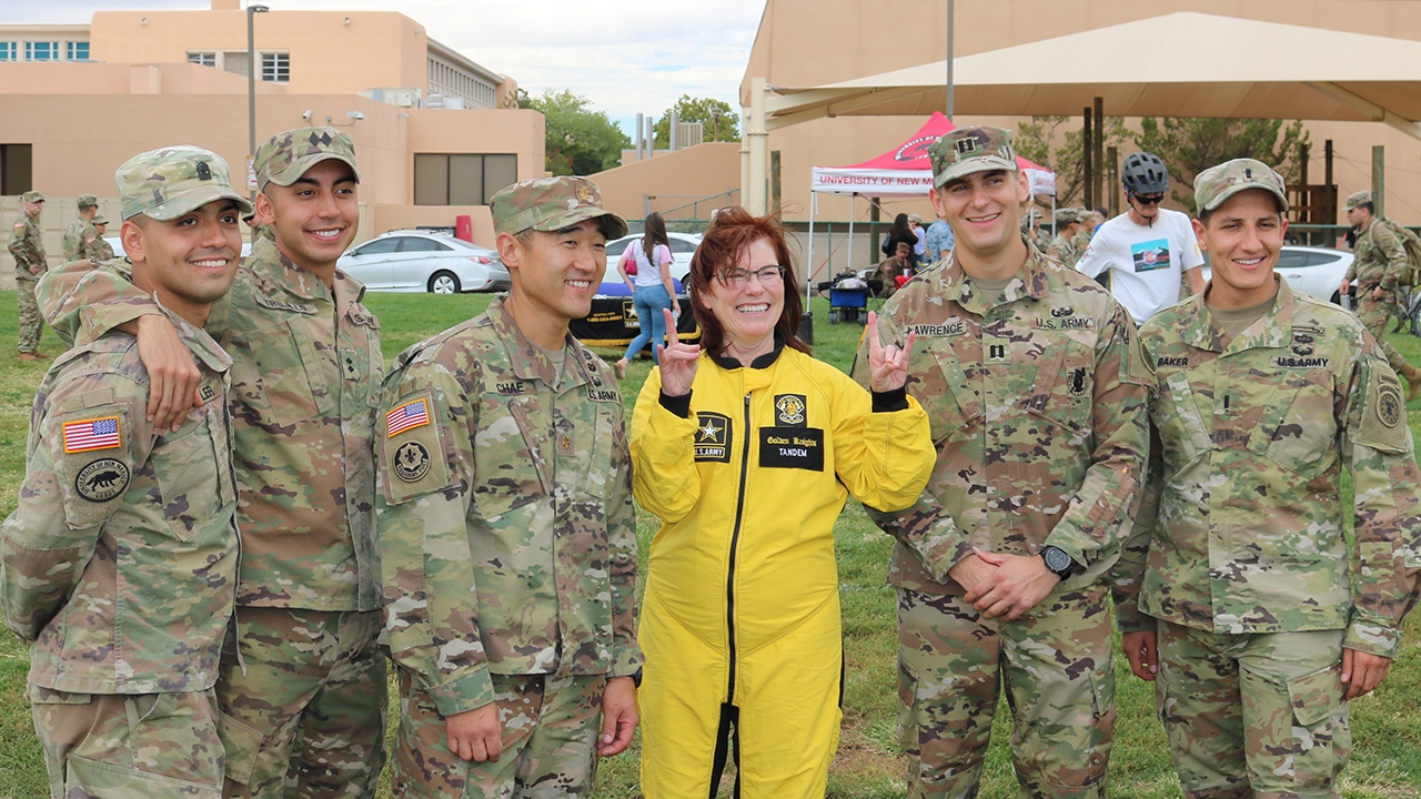 Members of UNM's Army
