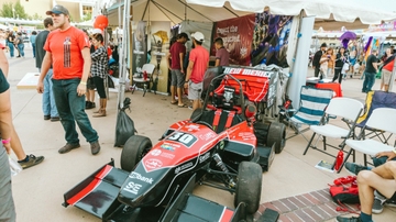 Formula SAE team keeps busy engaging with the community this fall