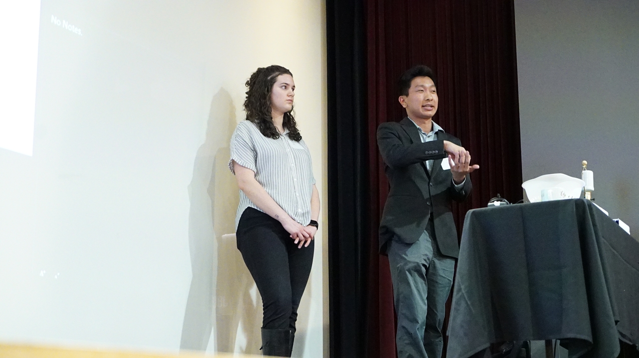 Students present final applications