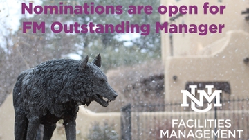 Facilities Management opens nominations for Outstanding Manager Award
