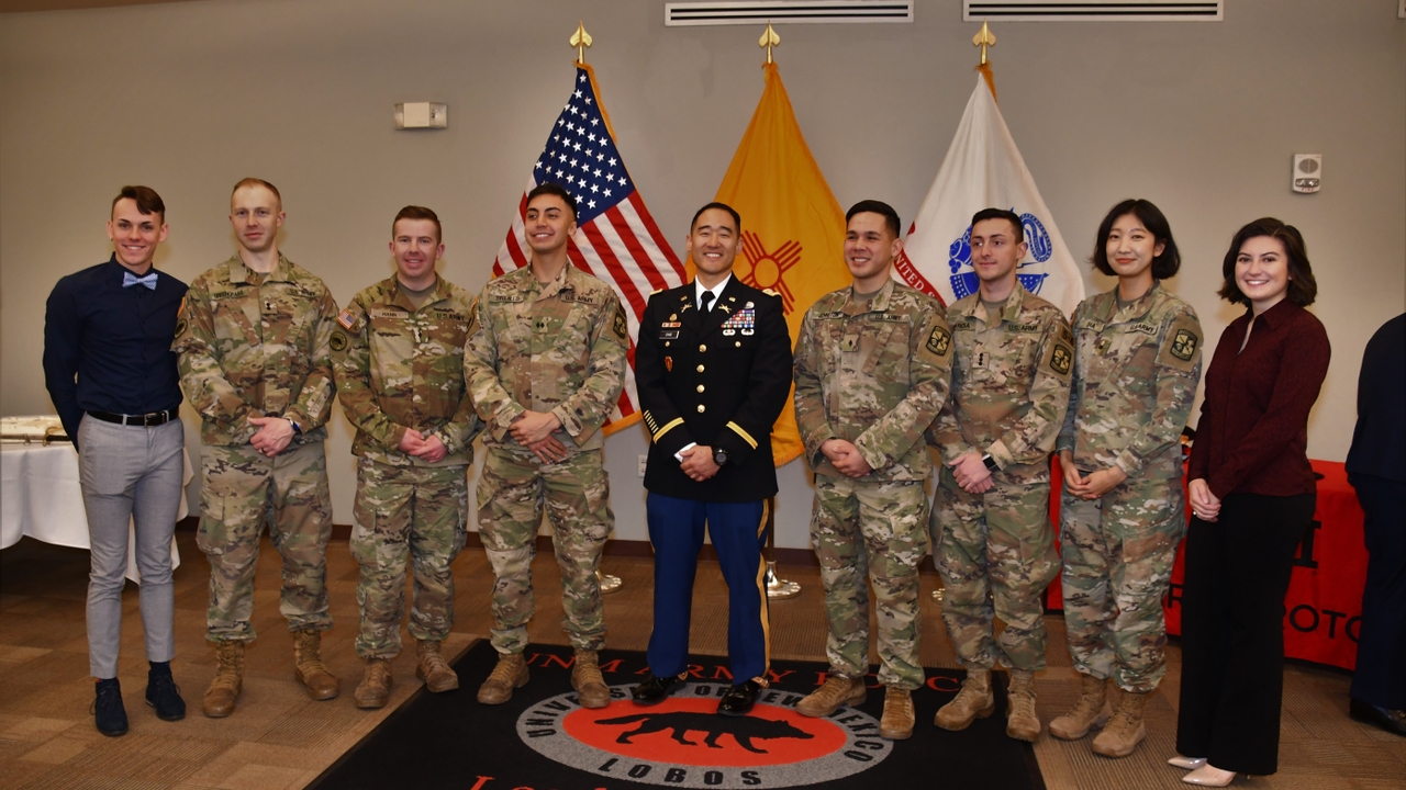 UNM Army ROTC honors Chae
