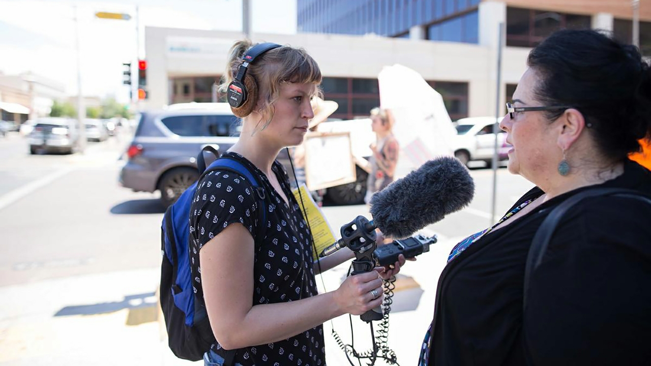 Conducting an interview