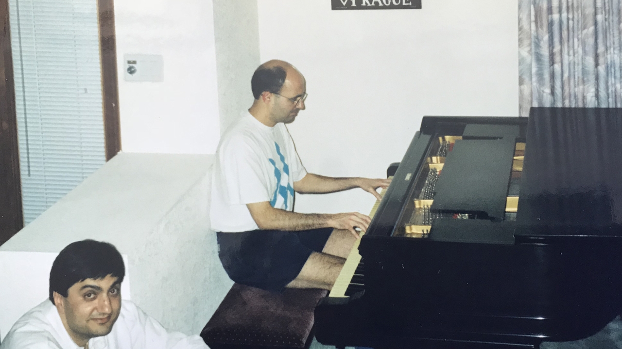 Schamiloglu thought seriously about being a professional musician, but chose engineering instead. However, he still enjoys playing piano in his spare time.
