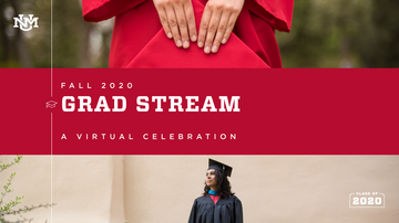 UNM celebrates Fall 2020 class virtually