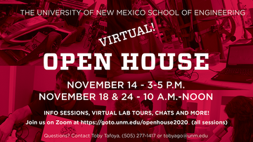 School of Engineering makes annual Open House a virtual event in November