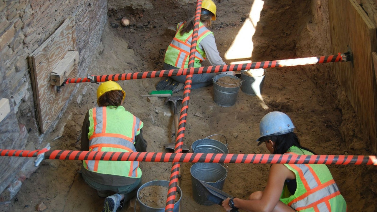 Excavating Room 28