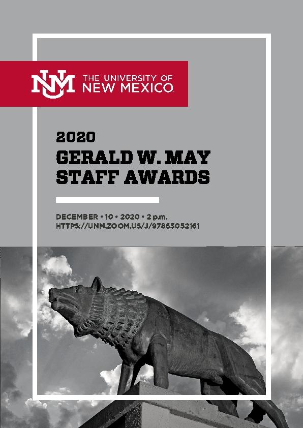 Gerald W May Program 2020