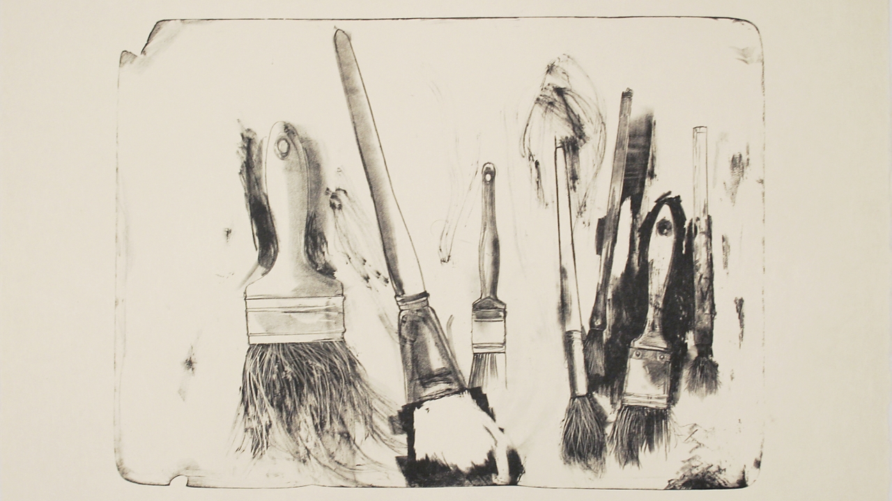 Brushes Drawn on Stone #2