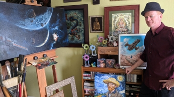 Artist and online community fighting COVID-19 crisis