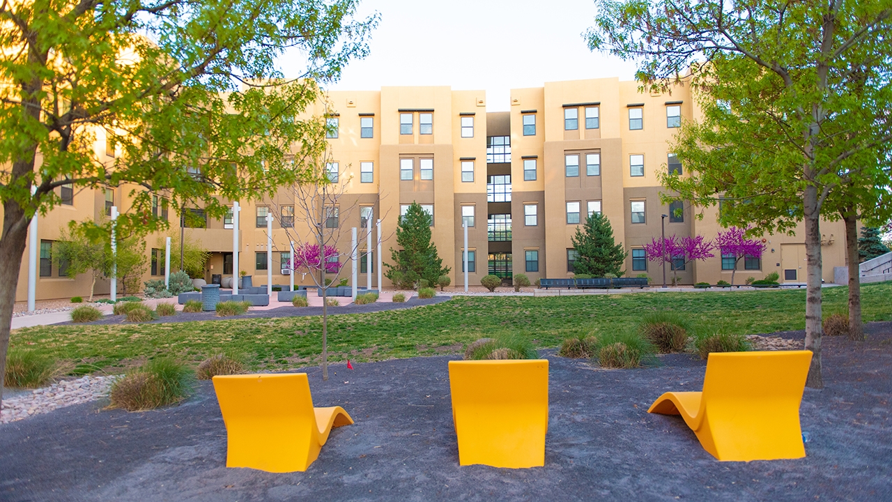 One of the dorms  