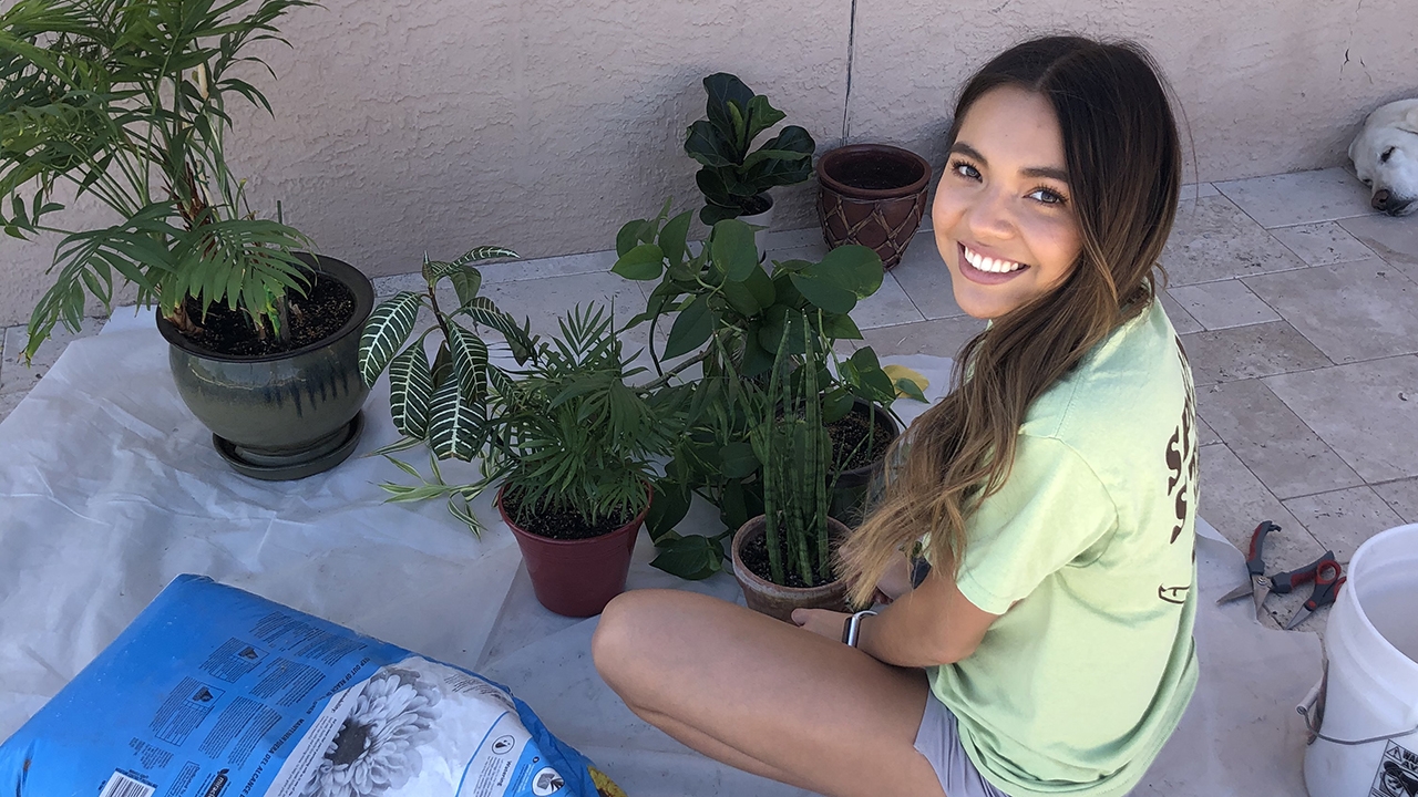 A UNM student