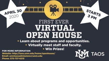 UNM Taos creates virtual Open House for students
