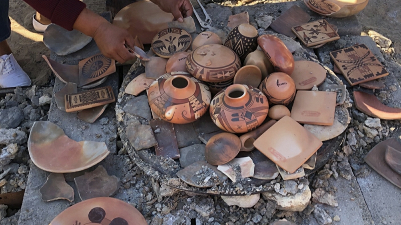 Native American pottery