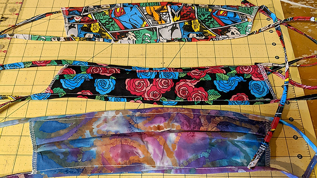 Completed masks