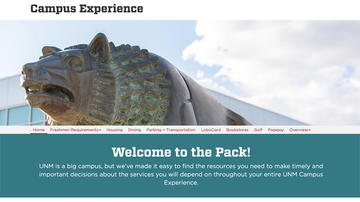 Institutional Support Services launches Campus Experience website