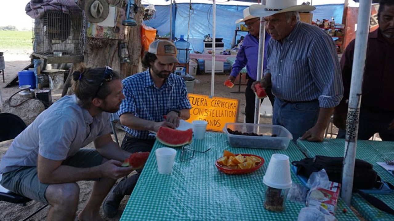 Geographers at work