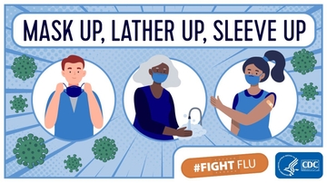 Mask up, lather up, sleeve up: It’s time to get your flu shot