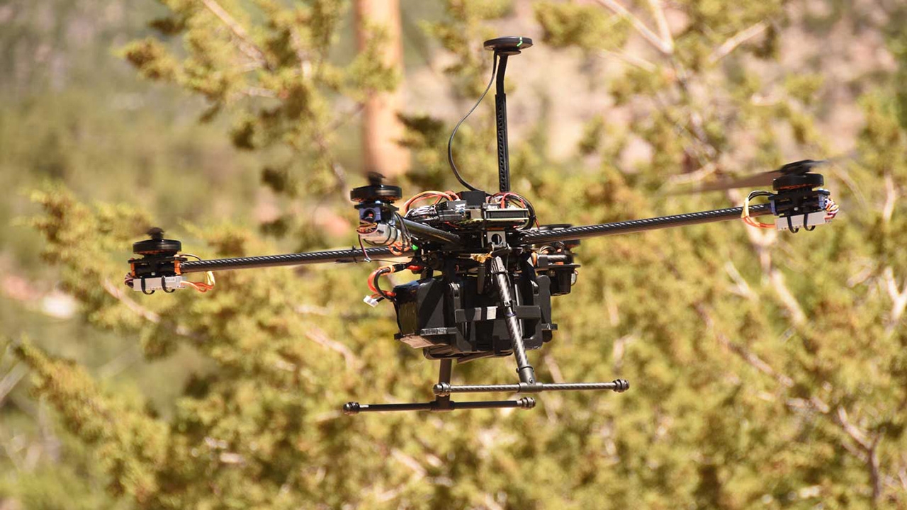 A drone, designed 