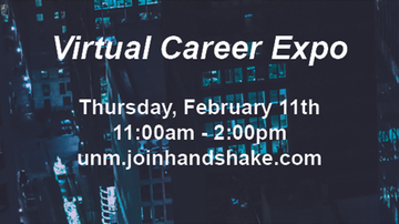 UNM Career EXPO Fair to be held virtually 