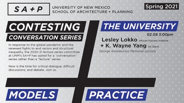 UNM SA+P hosts Contesting Conversation series