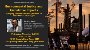 Continuing Legal Education Program hosts environmental justice discussion with Nicky Sheats