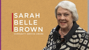 Sarah Belle Brown Award recipients honored with awards dinner