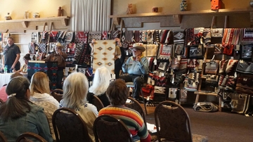 Maxwell Navajo rug auction benefit returns