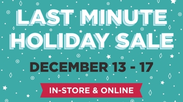 UNM Bookstores Last Minute Holiday Sale Dec. 13- 17