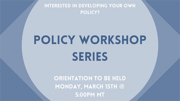 Student-focused Policy Workshop Series offered by the Office of U.S. Sen. Martin Heinrich