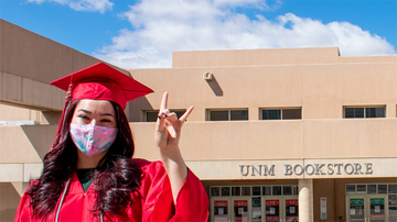 Spring 2021 Grad Fair starts March 29 – April 2 at the UNM Bookstores