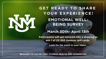 American College Health Foundation selects UNM to participate in emotional well-being survey