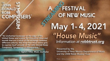 Robb Symposium 2021 a streaming festival of new music