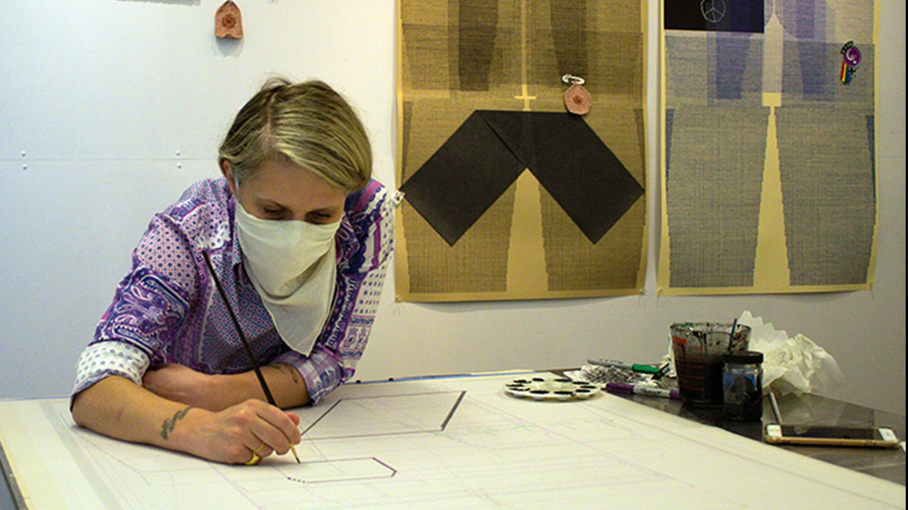 Lithographer Ellen Lesperance