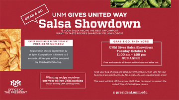 UNM Gives United Way Salsa Showdown registration now underway